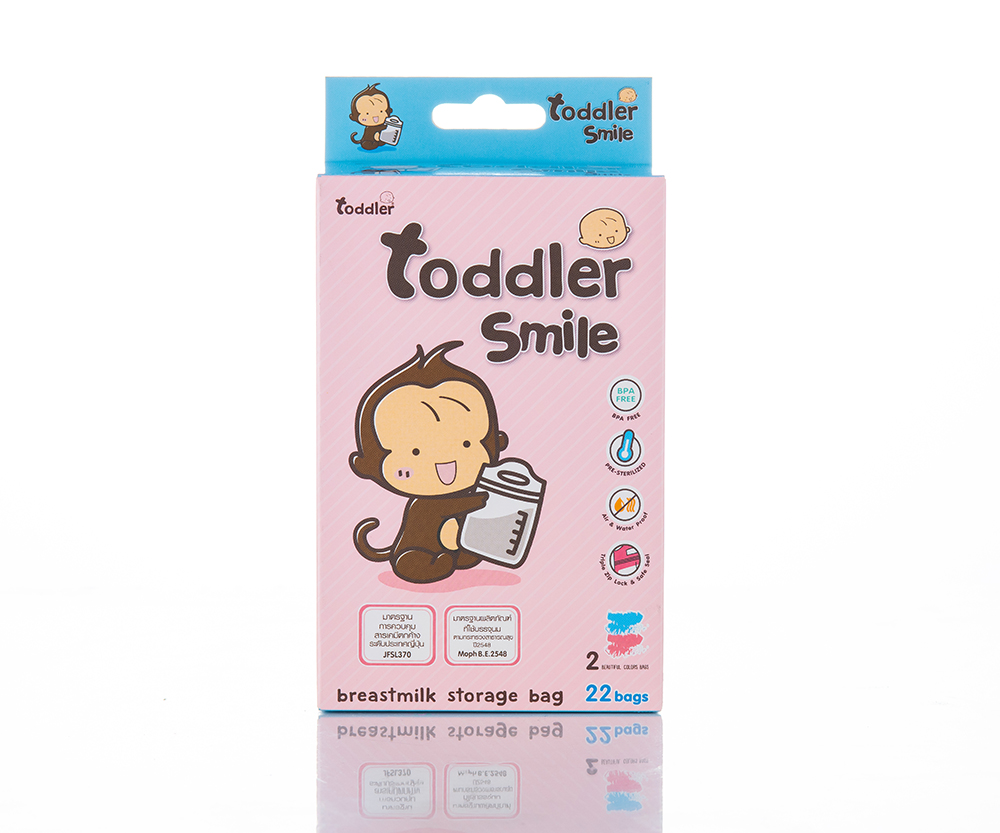 รีวิวถุงเก็บน้ำนมแม่ toddler smile ถุงเก็บนมแม่ลายน่ารักขวัญใจคุณแม่ให้นม ใช้ดีแค่ไหนไปดูกัน