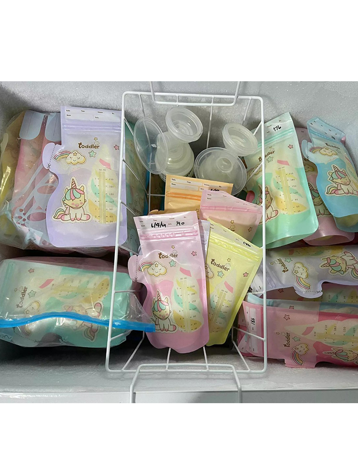 รีวิวถุงเก็บน้ำนมแม่ Toddler Unicorn 7 oz.