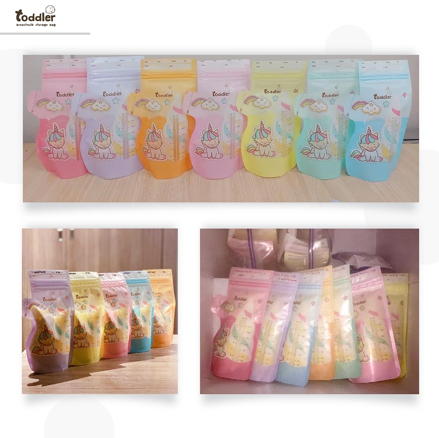 ท็อตเลอร์ ถุงเก็บน้ำนมแม่ Unicorn ขนาด 7 ออนซ์ (1กล่อง ฟรี 1กล่อง) แถมฟรีถุงจัดเรียง XL ท็อตเลอร์ ถุงเก็บน้ำนมแม่ Unicorn ขนาด 7 ออนซ์ (1กล่อง ฟรี 1กล่อง) แถมฟรีถุงจัดเรียง XL
